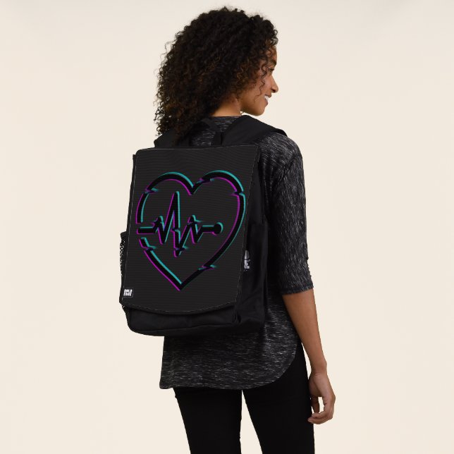 Sac à dos Coeur Check (Porté)