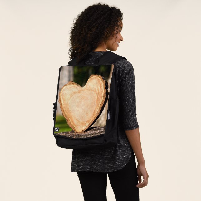 Sac À Dos coeur en bois (Porté)