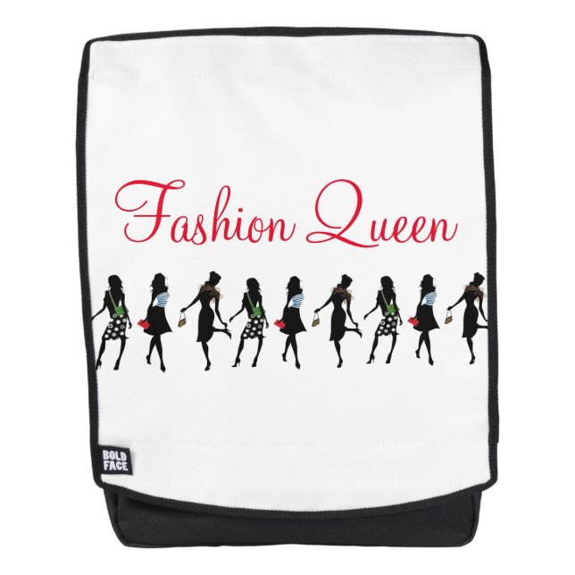 SAC À DOS COLLECTION REINE DU SHOPPING (Devant)
