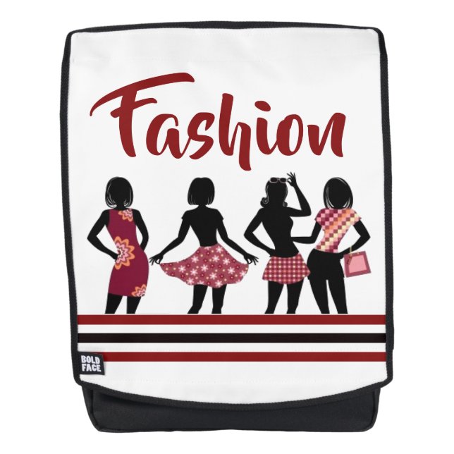 SAC À DOS COLLECTION REINE DU SHOPPING (Devant)