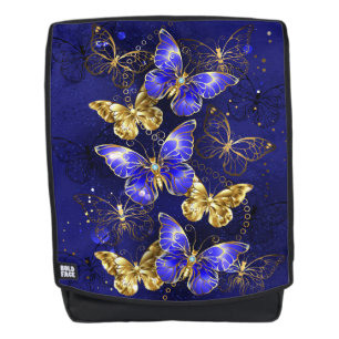 Sac À Dos Composition avec papillons de saphir