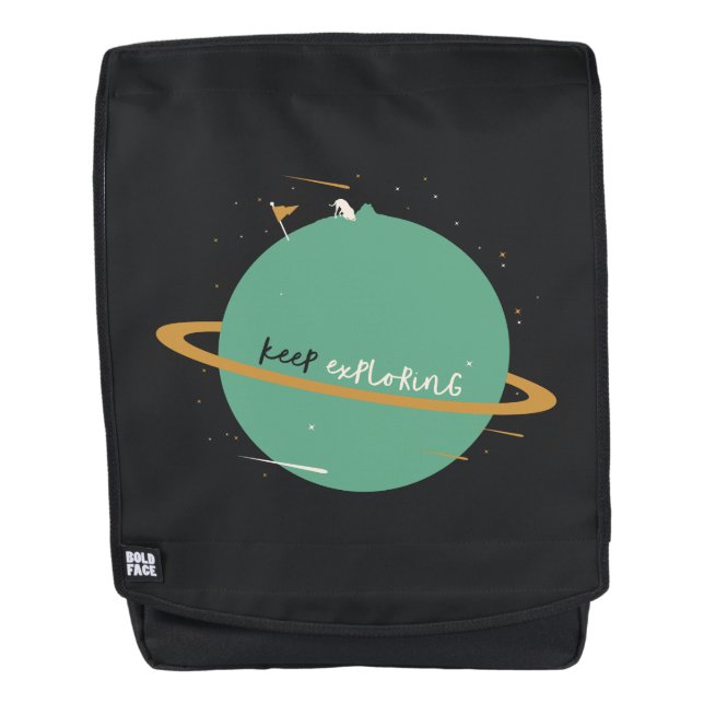 Sac À Dos Continuez à l'explorer (Devant)