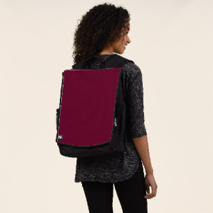 Sac à dos couleur foncé bordeaux tendance