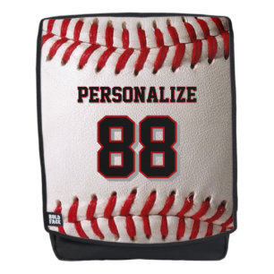Sac À Dos Couture de baseball classique Nom et numéro person