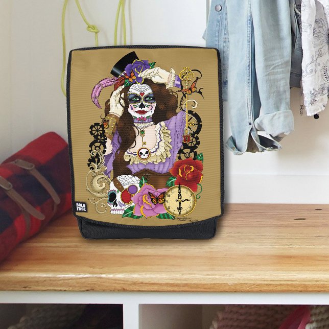 Sac À Dos Crâne à sucre Steampunk (Créateur téléchargé)