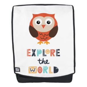 Sac À Dos Cute Exploration Owl