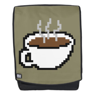 Sac à dos de café 8 bits