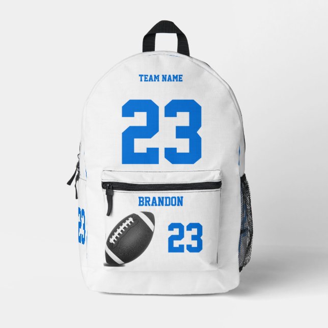 sac à dos de football école secondaire personnalis (Recto)