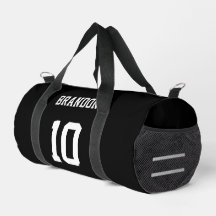 sac à dos de football noir personnalisateur gol