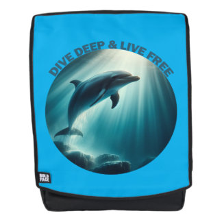 Sac À Dos Dive Deep Live Dolphin gratuit