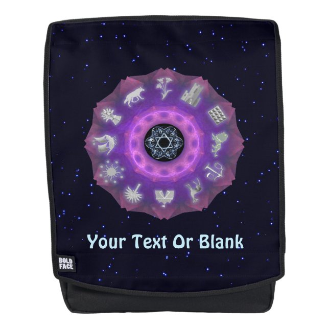 Sac À Dos Douze tribus fragiles (Devant)