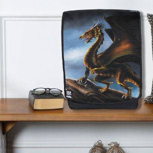 Sac À Dos Dragon noir cuivre or
