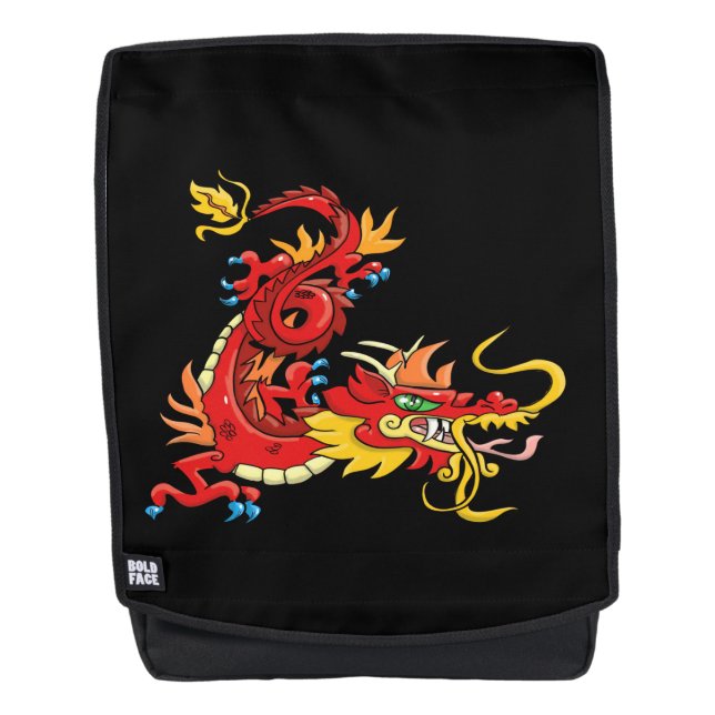 Sac à dos Dragon Oriental (Devant)