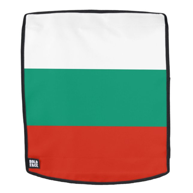 Sac À Dos Drapeau de Bulgarie (Devant amovible)