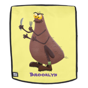 Sac À Dos Drôle affamé pulette affamée dessin animé
