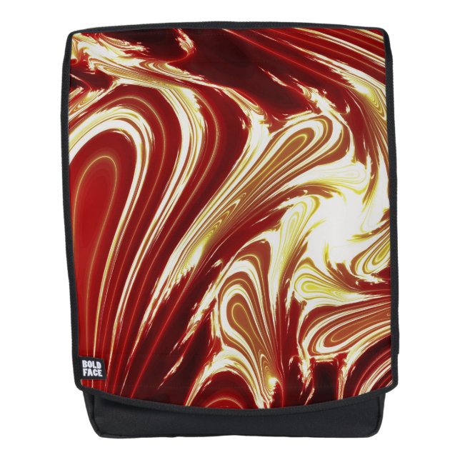 SAC À DOS EAU ABSTRAITE (Devant)