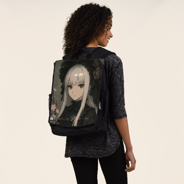 Sac À Dos Elegance of the Midnight Blossom Maiden Premium (Porté)