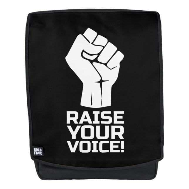 Sac À Dos Élevez votre voix 5 w (Devant)