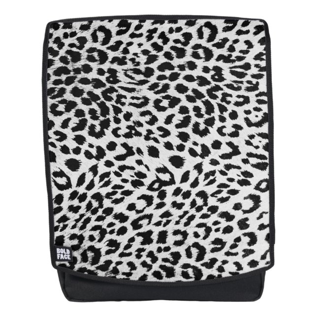 Sac À Dos Empreinte de léopard de neige (Devant)