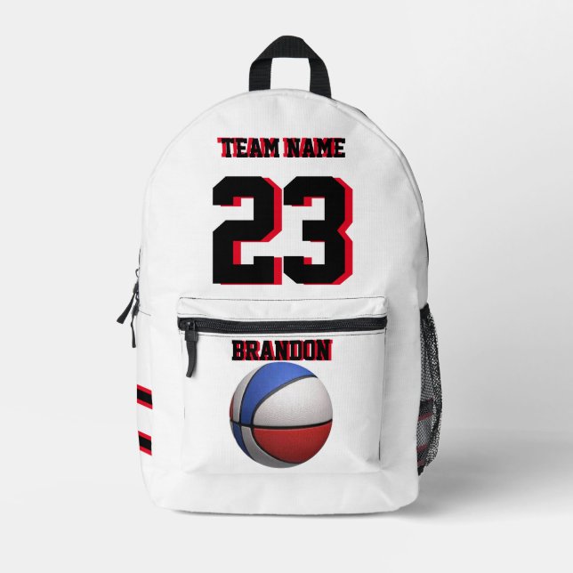 Sac à dos enfants garçons de basket sports de bask (Recto)