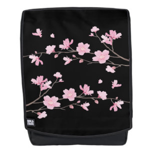Sac À Dos Fleur de cerisier - Noir