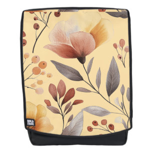 Sac À Dos Fleurs Floral Pattern Sublimation-95653