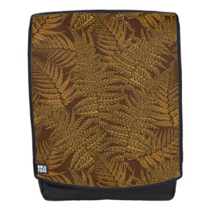 Sac À Dos Foule automnale sur brun