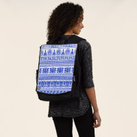 Fret grec, Motif méditerranéen, Bleu