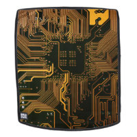 Geek Sortie carte circuit électronique orange PCB 