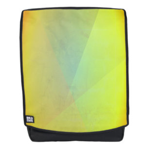 Sac À Dos Gradation géométrique jaune moderne
