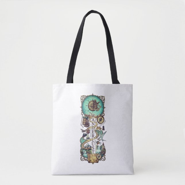 Sac à dos graphique d'aventure à la boussole Vinta (Devant)