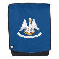 Graphique Drapeau Dynamique Louisiane sur un