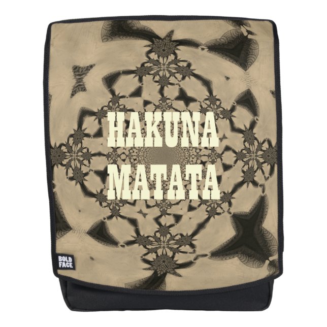 Sac À Dos Hakuna Matata (Devant)
