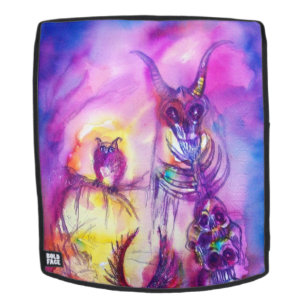 Sac À Dos HALLOWEEN MONSTERS / ORK WAR Imaginaire violet