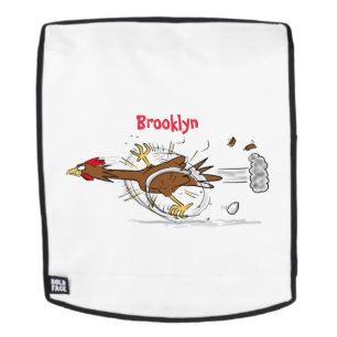 Sac À Dos Illustration amusante de poulet cool