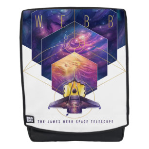 Sac À Dos Illustration artistique du télescope spatial James