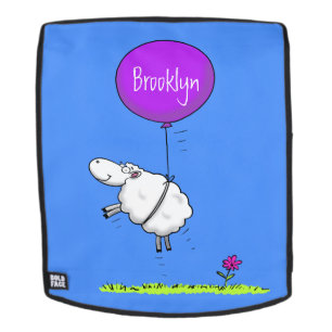 Sac À Dos Illustration de l'humour en ballons de mouton mign