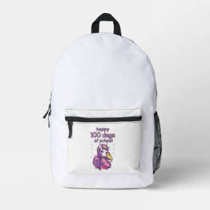 Sac À Dos Imprimé 100 jours d'école