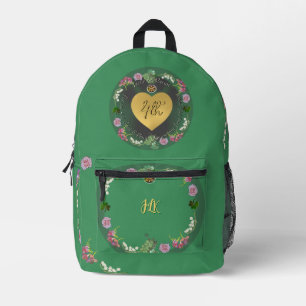 Sac À Dos Imprimé 4e anniversaire du Mariage Fruit Floral