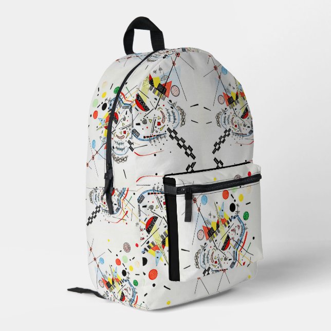 Sac À Dos Imprimé À la mer et au soleil - Kandinsky (Coin arrière gauche)