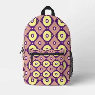 Sac à dos imprimé à motifs