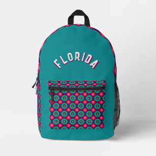 Sac à dos imprimé à motifs