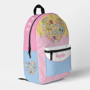 SAC À DOS IMPRIMÉ ABC ET 123 ENFANTS