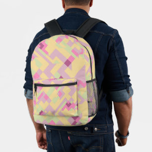 Sac À Dos Imprimé Abstrait Bohème Audacieux