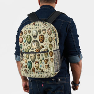 Sac À Dos Imprimé Adolphe Millot Dark Academia Art Vintage d'Œuf d'O