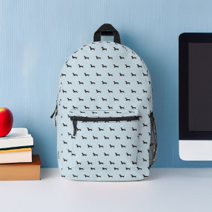 Sac À Dos Imprimé Adorable Dachshund Chiens Motif personnalisé