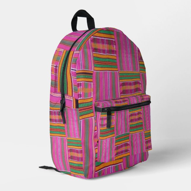 Sac À Dos Imprimé Africain  (Coin arrière gauche)