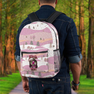 Sac À Dos Imprimé Alien BBQ Enlèvement de vache Plaisanterie