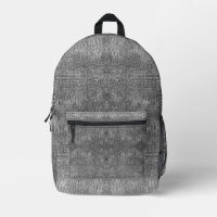 Alligator gris Motif en cuir