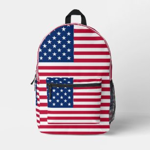 Sac À Dos Imprimé American USA Flag Pride Design-76353